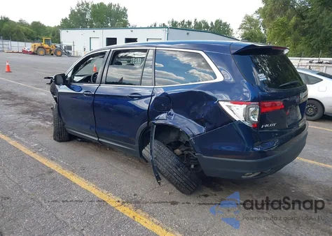 2016 Honda Pilot Ex-L from USA, damaged, VIN 5FNYF6H53GB067241